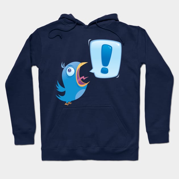 TWEEEEET!!! Hoodie by fizzgig